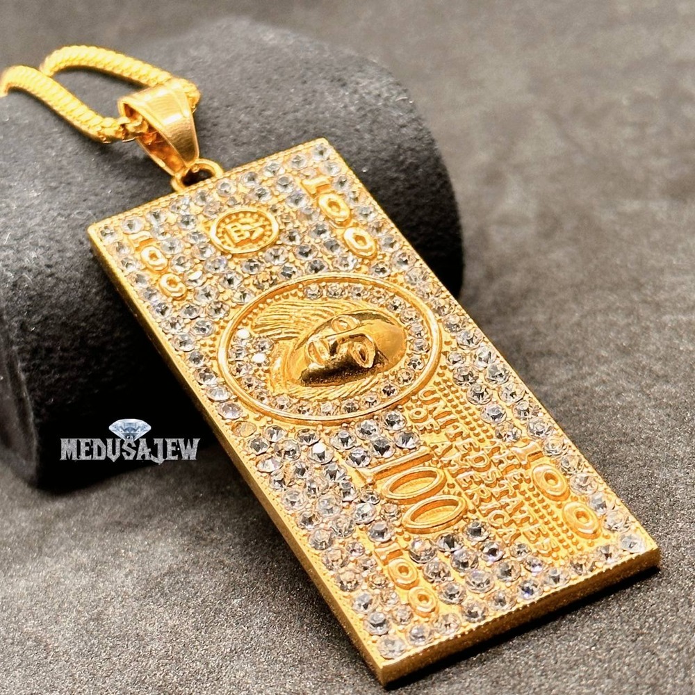 Dolar Iced Out Pendant